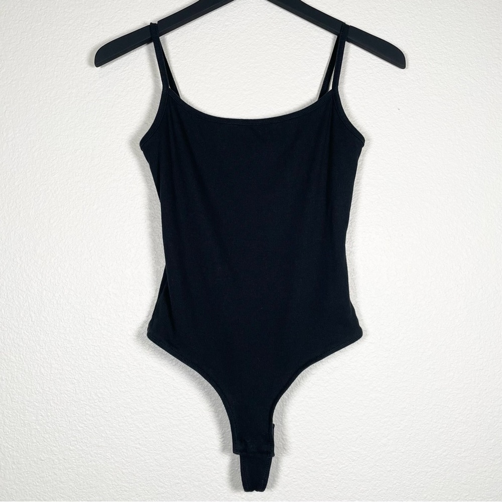 Madewell Ribbed Cami Thong Bodysuit - Picture 3 of 8